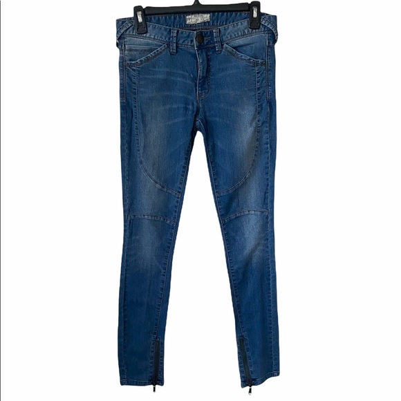 Free People Denim - Free People Ankle Zipper Skinny Denim Jeans 27